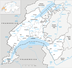 Distrikte vaan kanton Vaud