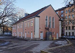 Katarina södra skolas f.d. gymnastikbyggnad (arkitekt Bror Albert Siösteen).