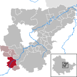 Kranichfeld – Mappa