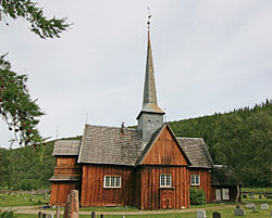 View of the village church