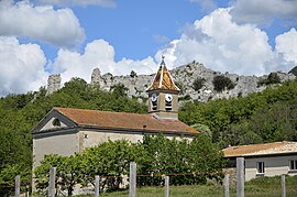 The church of La Baume-Cornillane