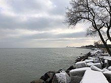 Lakefill in the winter