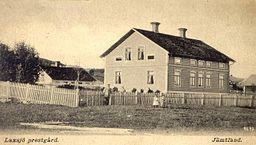 Laxsjö prästgård, tidigt 1900-tal