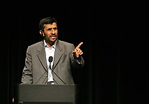 Iranian President Ahmadinejad speaks at Columbia University Image: Daniella Zalcman. Vote here!