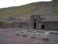 Main building of Cwmystwyth lead mine