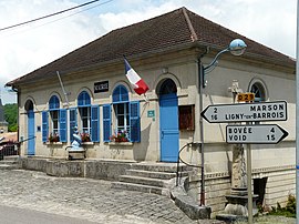 The town hall in Reffroy