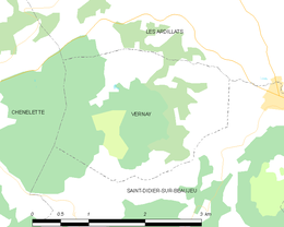 Vernay - Localizazion