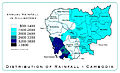 Image 38A map of rainfall regimes in Cambodia, source: DANIDA (from Geography of Cambodia)