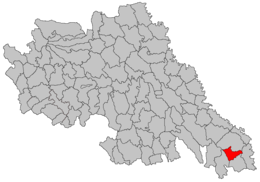 Moșna – Mappa