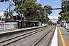 Westbound view from Mount Waverley platform 2 facing towards platform 1