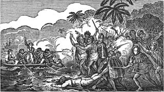 Убиството на капетанот Кук (1829)