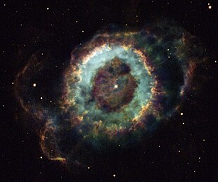 Der planetarische Nebel NGC 6369 aufgenommen vom Hubble-Weltraumteleskop