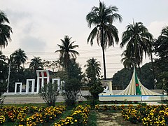 National Martyrs' Memorial and Shaheed Minar in CPI campus