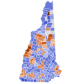 Results for the 2024 New Hampshire Republican presidential primary by municipality.