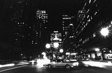 Pan Am Building from Park Avenue, 1989 New York night, 1989.tif