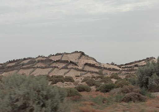 North Sahara. Anti-sand shields