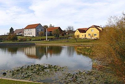 Étang à Oucmanice.