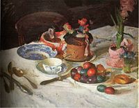 Святковий стіл. 1890–1900 рр.