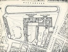 План на Кралската лазарета в Манчестър 1845.jpg