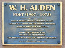W. H. Auden - Wikipedia