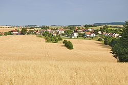 Pohled na Hrochov od východu