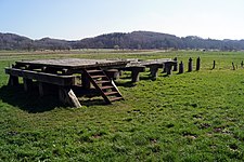 Nachbau eines Brückenteils