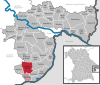 Lage der Gemeinde Rotthalmünster im Landkreis Passau