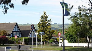 View over Glenholme from Rydges Hotel