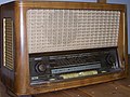 Récepteur radio des années 1950