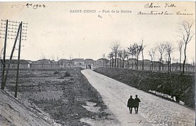 Il Fort de la Briche a Saint-Denis.