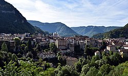 Skyline of Saint-Claude