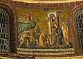 „Karalių nusilenkimas“, mozaika Santa Maria in Trastevere bažnyčioje