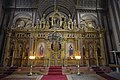 Το εικονοστάσι μέσα στη βουλγαρική εκκλησία του Αγίου Στεφάνου