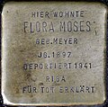 Stolperstein für Flora Moses (Neumarkt 25)