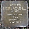 Stolperstein für Lisel Rosenfeld