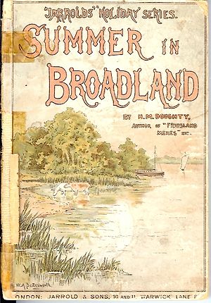 Summer in Broadland by H M Doughty. Jarrold edition of 1890.