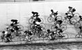 Bahnradwettbewerb auf dem Velodrom im Jahr 1976