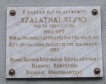 Rezső Szalatnai