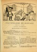 UNE DEMANDE EN MARIAGE COMÉDIE EN UN ACTE d’ANTON TCHÉKHOV TRADUITE DU RUSSE PAR A. CHABOSEAU PERSONNAGES :STÉPANE STÉPANOVITCH TCHÉBOUKOF, gentilhomme campagnard, veuf ; :NATALIA STÉPANOVNA, sa fille, vingt-cinq ans ; :IVAN VASSILIÉVITCH LOMOF, autre gentilhomme campagnard, voisin des précédents, trente-cinq ans, personnage débordant de santé. La scène se passe vers 1890, chez Tchéboukof, dans un salon. Scène première TCHÉBOUKOF, LOMOF (Lomof entre : il est en frac et ganté de blanc.) Tchéboukof, s’empressant au-devant de lui Enfin, le voici, ce cher Ivan Vassiliévitch ! Que je suis heureux ! (Il lui serre les deux mains.) C’est ce qui s’appelle une surprise, une charmante surprise. Comment allez-vous ? Lomof Pas trop mal, merci. Et vous-même ? Tchéboukof Pas mal non plus, mon ange. Et sûrement, je le dois aux oraisons que vous multipliez en ma faveur. Asseyez-vous, mettez-vous à votre aise. Tout de même, ce n’est pas bien d’oublier ses voisins comme vous le faisiez, ma colombe. Mais, dites-moi, vous êtes sur votre trente et un. Habit, gants blancs… Vous allez à une réception, mon bijou ? Lomof Non ; je ne suis sorti que pour venir chez vous, inestimable Stépane Stépanovitch.