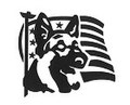 牧羊犬和美国国旗 USVA编号70