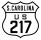 U.S. Highway 217 marker
