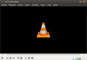 VLC 2.1.6 在Ubuntu MATE上執行時的螢幕截圖