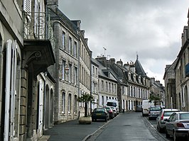 Straat in Valognes