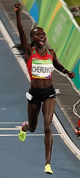 Вивијан Черијот, кенијска атлетичарка, победница Лондонског маратона 2018