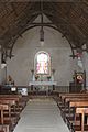 La chapelle des Sept-Saints : vue intérieure.