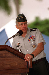 Clark assumed command of USSOUTHCOM in June 1996. Wesley Clark USSOUTHCOM.JPEG