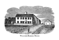 Barker Tavern in nineteenth century