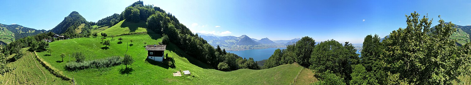 360° Panorama vom Wissifluehturm