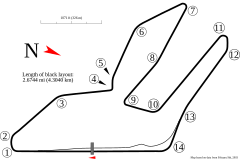 Tracciato di Circuito internazionale di Zhuhai