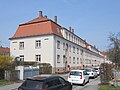Einzeldenkmal der Sachgesamtheit Siedlung des Spar- und Bauvereins Dresden-Gruna: Häuserzeile (Einzeldenkmal zu ID-Nr. 09306553)